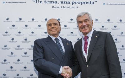 Berlusconi: “d’accordo con tutte le proposte di Confcommercio”