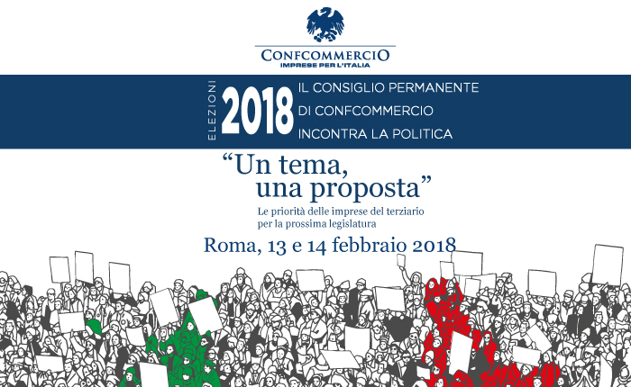 Confcommercio incontra la politica
