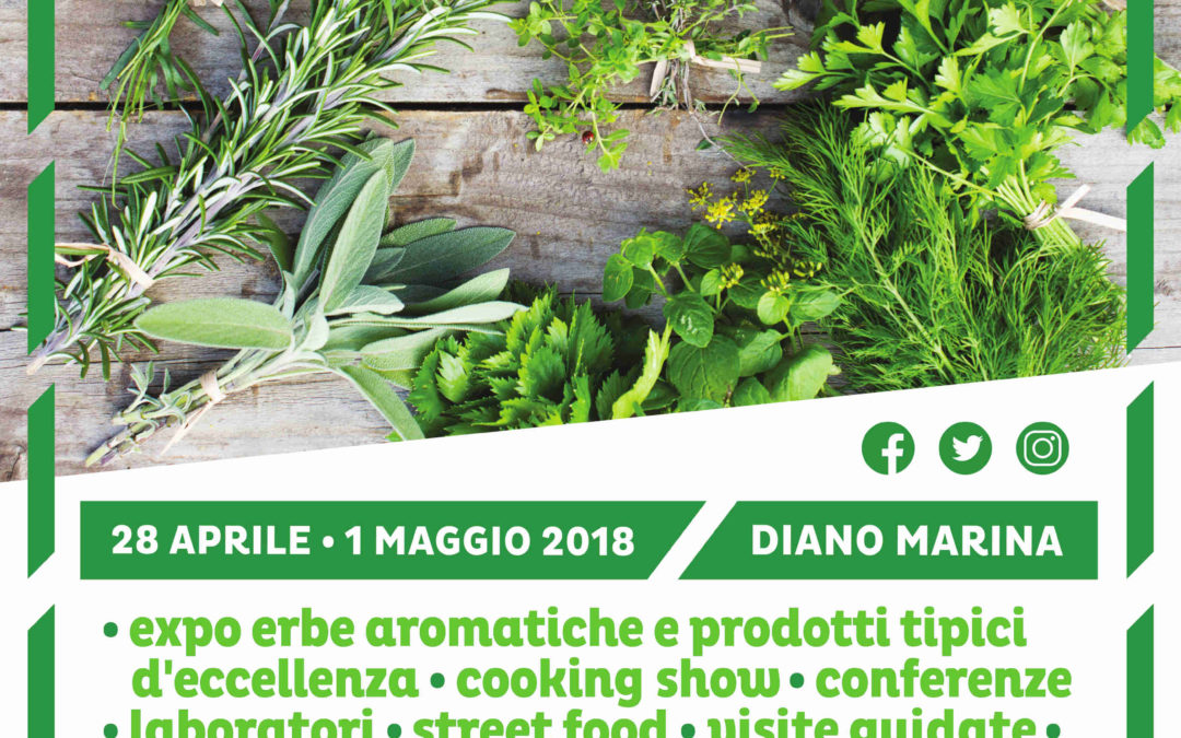 DA SABATO 28 APRILE A MARTEDI’ 1 MAGGIO A DIANO MARINA TORNA AROMATICA