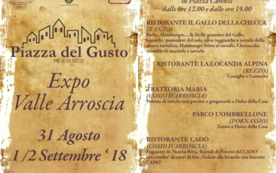 Ad Expo Valle Arroscia i ristoranti della Piazza del Gusto
