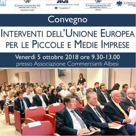Si è tenuto il 5 ottobre ad Alba il Convegno sui fondi UE targato Confcommercio