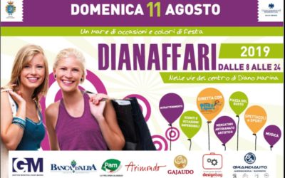 A Diano Marina un mare di occasioni e colori di festa con Dianaffari 2019