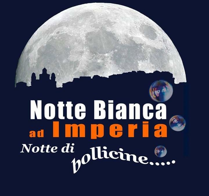 Sabato 24 Agosto torna la Notte Bianca: musica, buona cucina e divertimento a Porto Maurizio