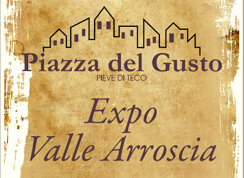 Expo Valle Arroscia 2019, Confcommercio vi invita a Piazza del Gusto