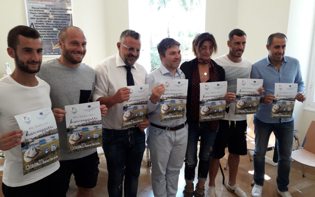 “Allo stadio con i biancoazzurri” a prezzo scontato, la nuova iniziativa di Confcommercio e Sanremese Calcio
