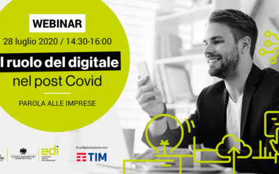 “Il ruolo del digitale nel post-Covid”, il nuovo webinar gratuito Edi