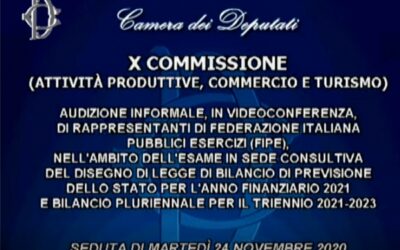 MANOVRA, FIPE-CONFCOMMERCIO: “SERVONO LIQUIDITÀ A LUNGO TERMINE E INTERVENTI STRUTTURALI PER RIDURRE COSTI IMPRESE”