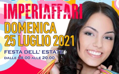 Domenica 25 luglio nel centro di Oneglia le grandi occasioni di “ImperiAffari”