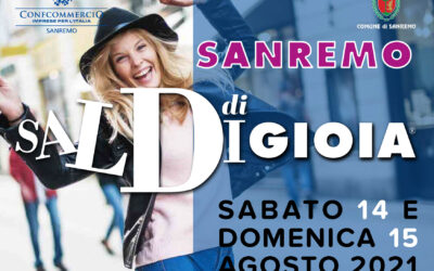 Sabato 14 e domenica 15 agosto a Sanremo “Saldi di Gioia”