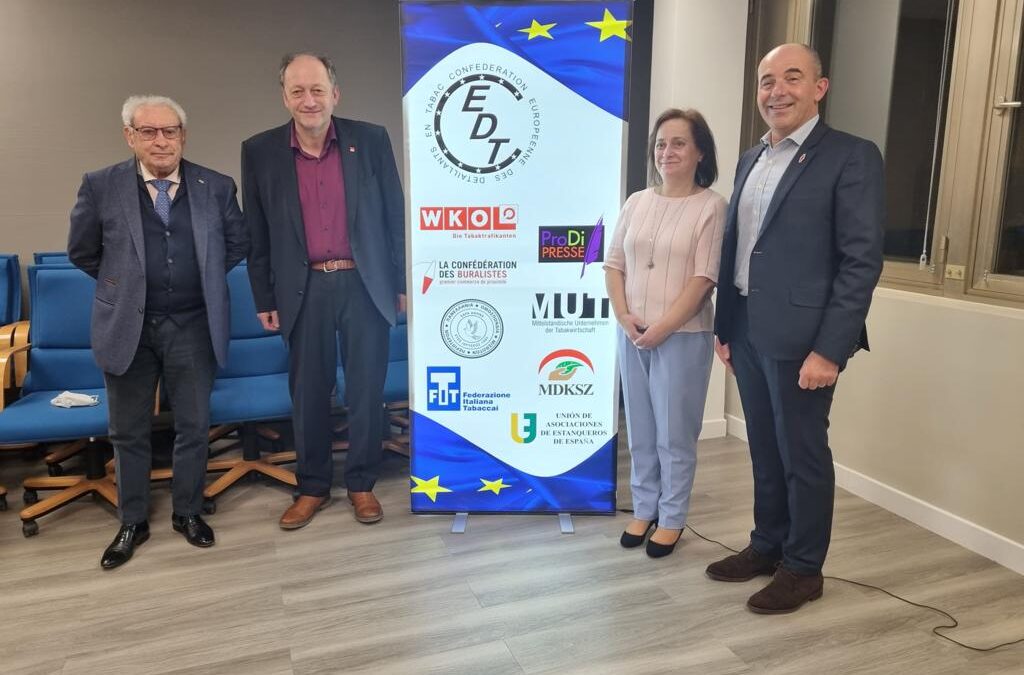 L’imperiese Giovanni Risso, presidente nazionale della Fit, confermato segretario generale della Confederazione europea Dettaglianti Tabacco