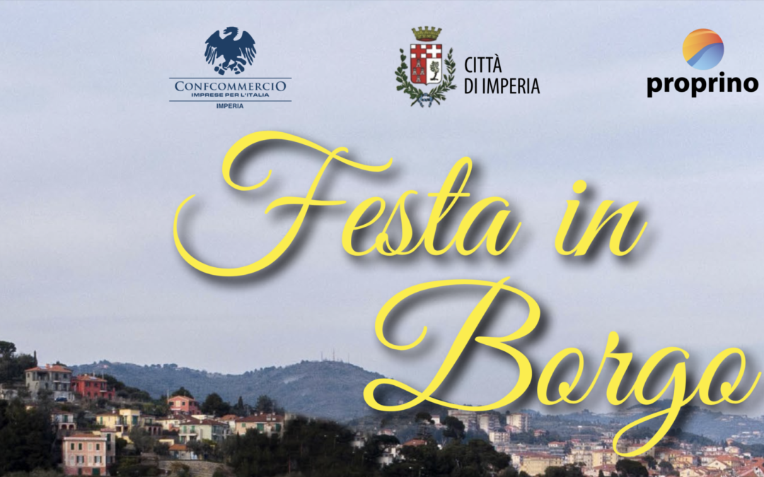Domenica 23 aprile torna la Festa in Borgo Prino