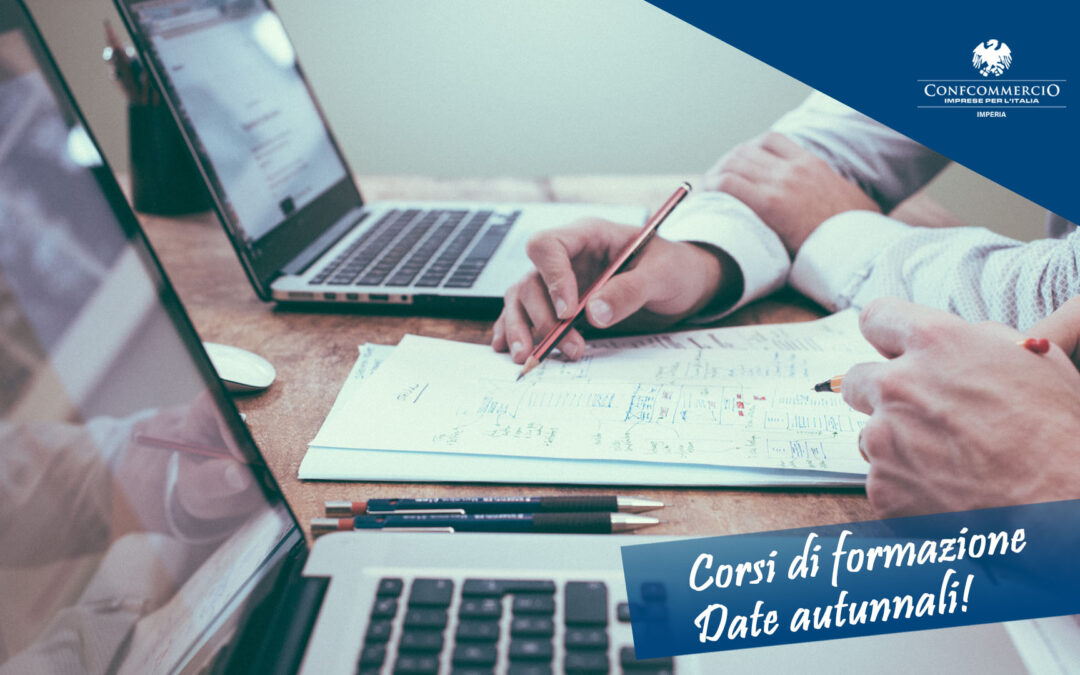 In autunno riparte la Formazione targata Confcommercio Imperia