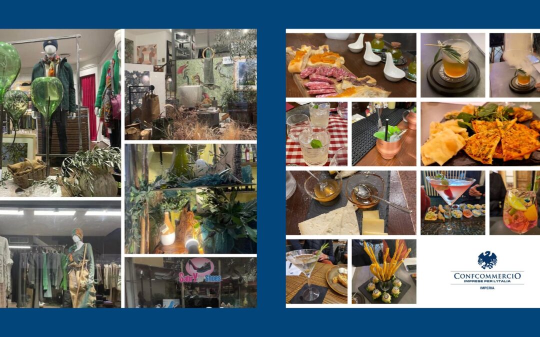 Confcommercio a Olioliva: Concorso Vetrine e Cocktail Competition