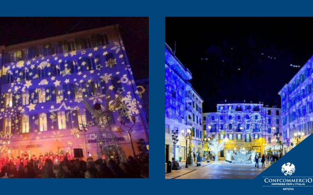 LA CONFCOMMERCIO ILLUMINA IL NATALE DI SANREMO