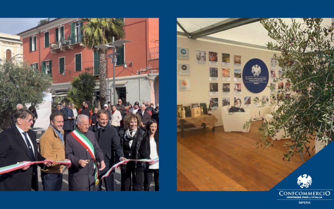 OliOliva 2023: gli appuntamenti di Sabato allo Stand Confcommercio