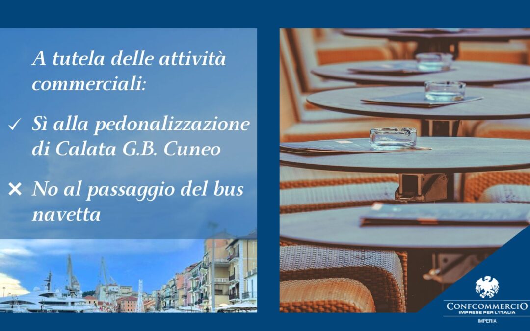 Delibera dehor Calata Cuneo a sorpresa il disaccordo di Confcommercio