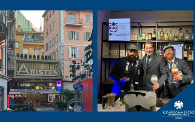 FIPE PROTAGONISTA AL FESTIVAL DI SANREMO, NELLA LOUNGE DI CASA SIAE